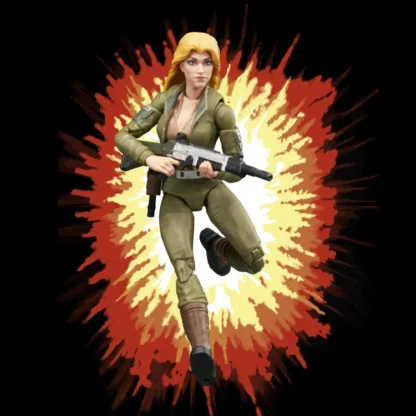 GI JOE Classified Retro Card Cover Girl