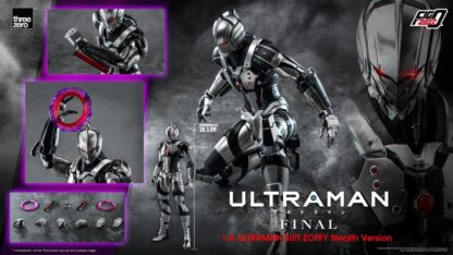 Threezero Ultraman Final Season FigZero Ultraman Suit Zoffy ( Stealth )